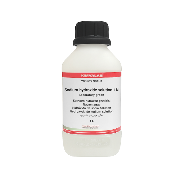 Kimyalab Sodyum Hidroksit Çözeltisi 1N 1 Litre - Sodium Hydroxide NaOH