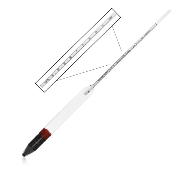 Greinorm Alman Hidrometre - Dansimetre 1.300-1.400 gr/cm3
