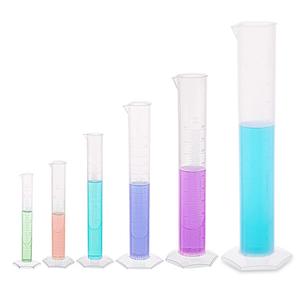 Borox Plastik Mezür 250 ml - Uzun form Kabartma Skala