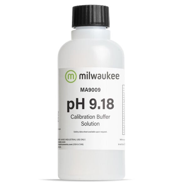Milwaukee MA9009 pH 9.18 Kalibrasyon Tampon Çözeltisi