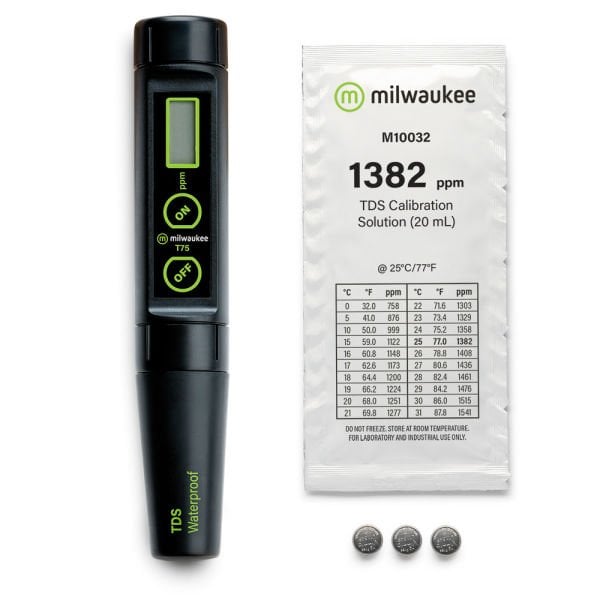 Milwaukee T75 TDS Ölçüm Cihazı | Su Geçirmez TDS Ölçer