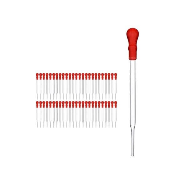 Borox Cam Pastör Pipeti 90mm - Damlatma Pipet - Cam Damlalık - 50 Adet/Toptan