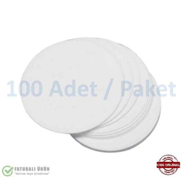 Borox Laboratuvar Filtre Kağıdı 125 mm Nitel - Orta Hız - Grade 2