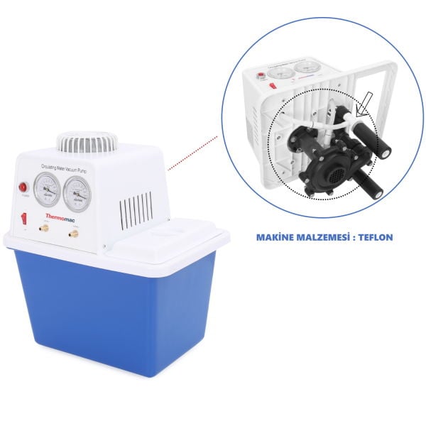 Su Sirkülasyonlu Vakum Pompası Evaporator İçin - VP180T