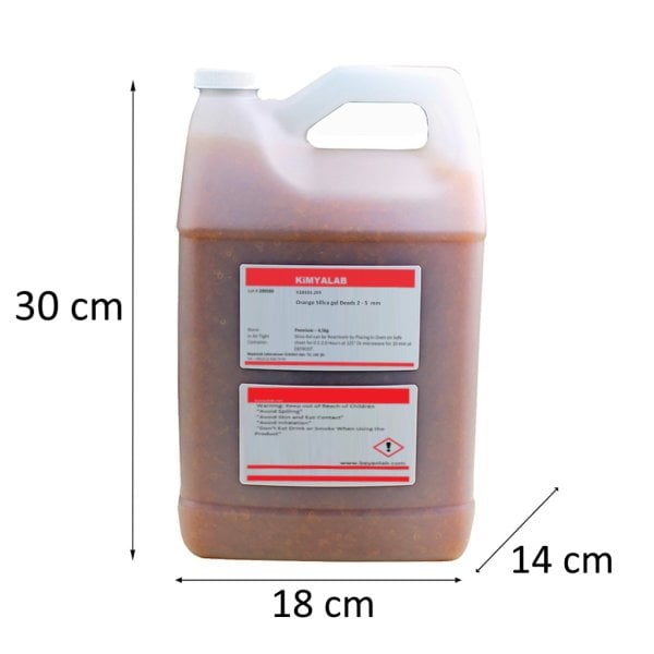 Silikajel Turuncu Nem Alıcı 4 Kg - Küf Önleyici İndikatörlü