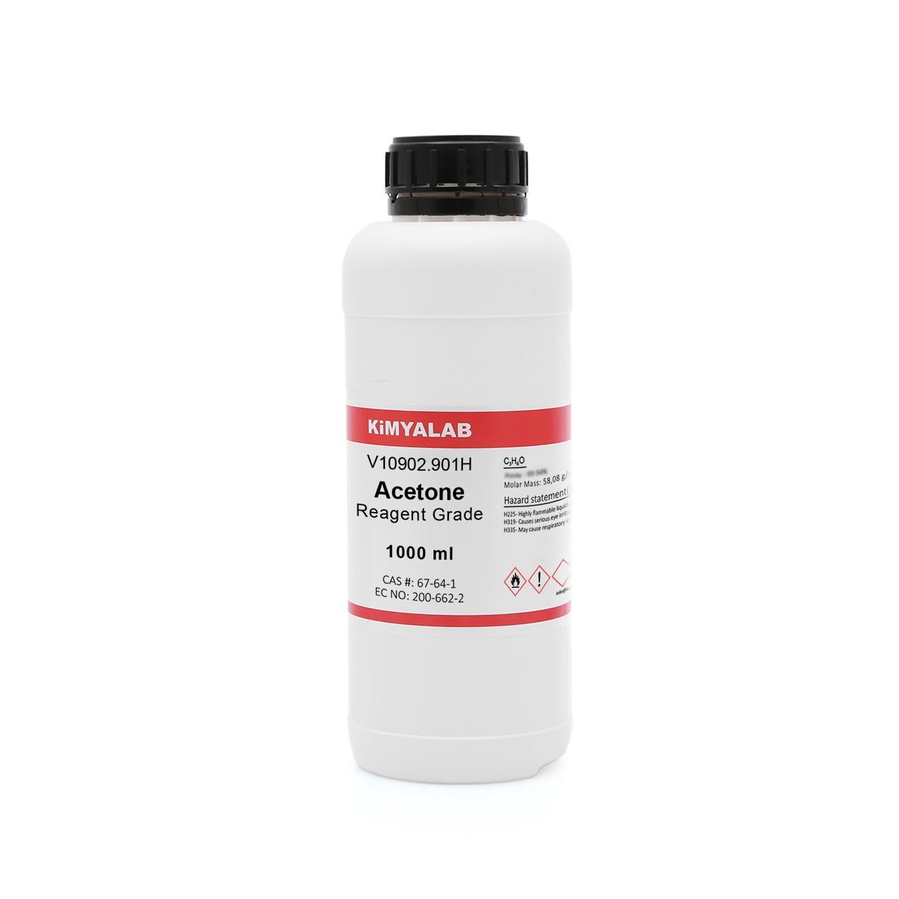 Kimyalab Aseton 1 Litre - Acetone %99,5 - Extra Pure