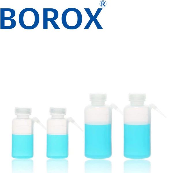 Borox Piset 250 ml - İntegral Yıkama Şişesi - Şeffaf - PE Plastik