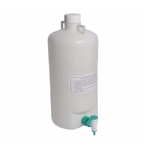 Borox Plastik Aspiratör Şişe 10000 ml - Musluklu Kapaklı Şişe 10L