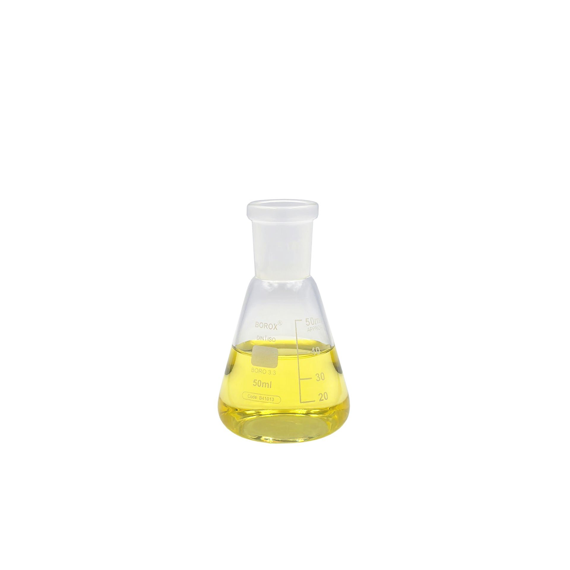 Borox Cam Erlen Şilifli 50 ml - 19/26 Şilifli Erlenmayer - Erlenmeyer Flask