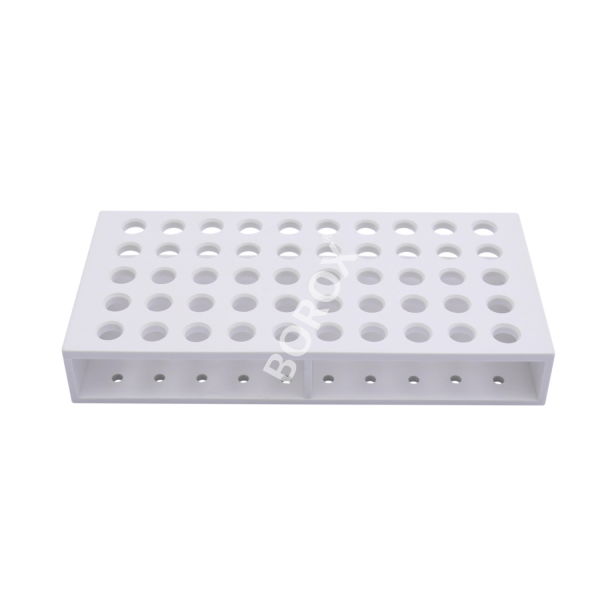 Borox Eppendorf Tüp Standı 0.5ml İçin - 50 Delikli Tüp Sporu