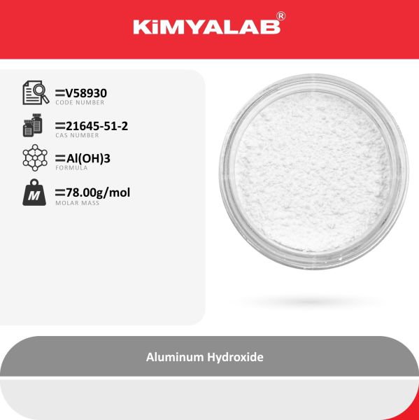 Kimyalab Alüminyum Hidroksit - Aluminium Hydroxide - 25 Kg-Koli Toptan