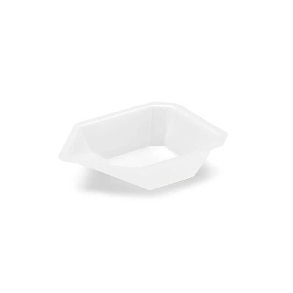 Borox PS Tartım Kabı - Plastik Kayık Form 25ml - 250adet/paket - Beyaz Renk