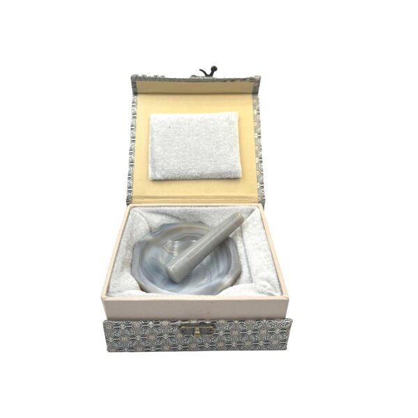 Borox Agat Havan Tokmaklı 100 mm Standart Form - 1 set/paket