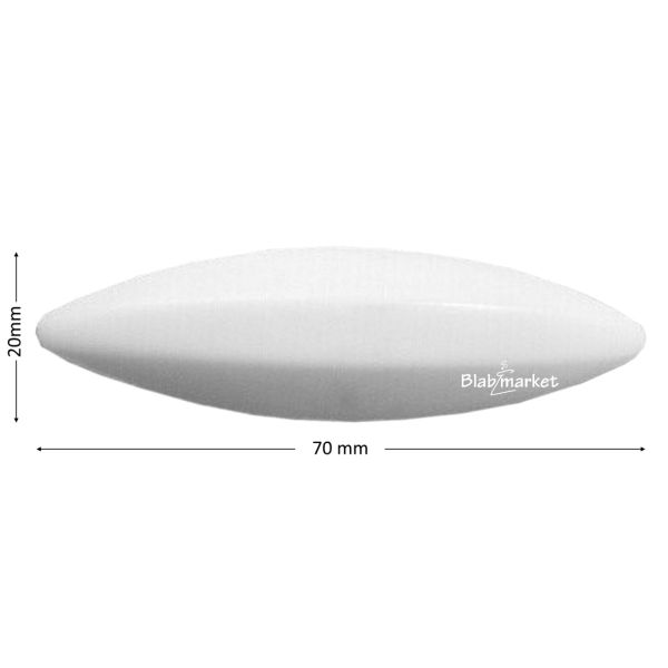 Manyetik Balık 20x70 mm - Teflon Karıştırıcı Balık Zeytin