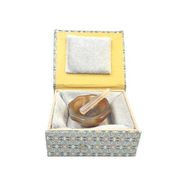 Borox Agat Havan Tokmaklı 60 mm Standart Form - 1 set/paket