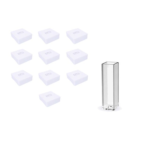 Borox Plastik Spektrofotometre Küveti 4.5 ml - 10 Paket Toptan