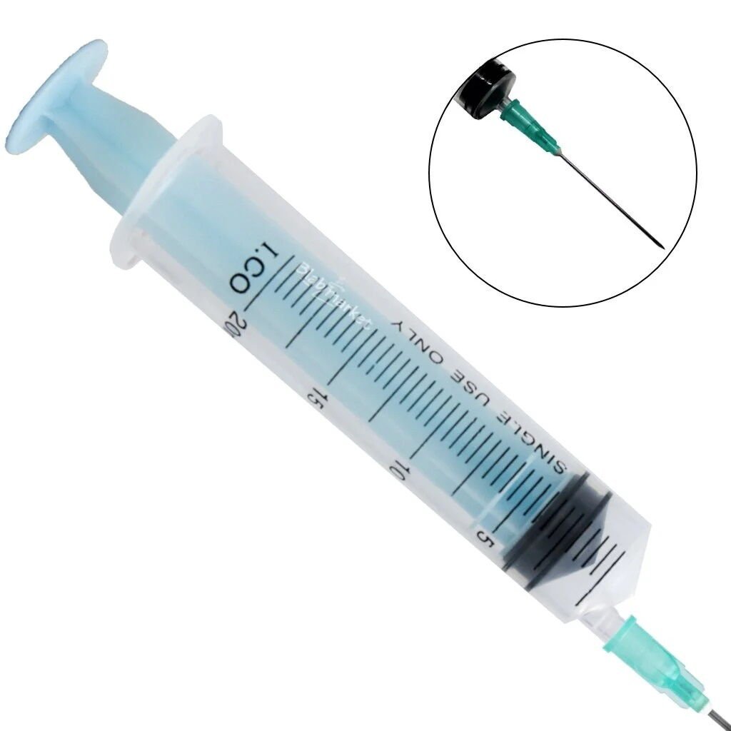 Enjektör Steril 20cc - Şırınga 20ml - 3 Parça - 1 Adet/paket