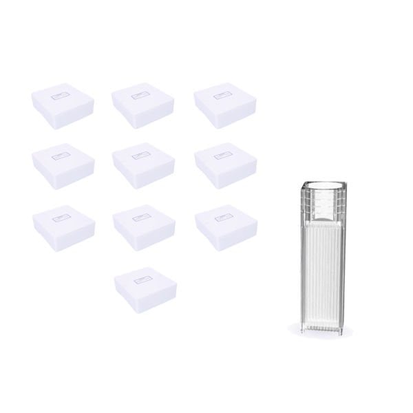 Borox Plastik Spektrofotometre Küveti 2.5 ml - 10 Paket Toptan
