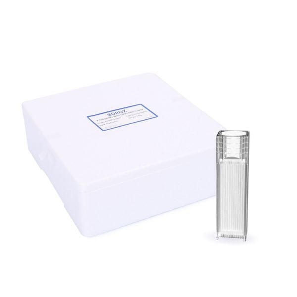 Borox Plastik Spektrofotometre Küveti 2.5 ml - 10 Paket Toptan