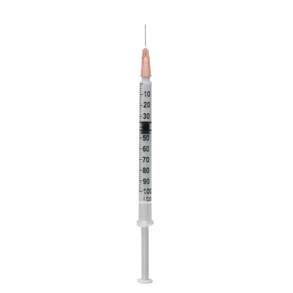 Enjektör Steril 1cc - Şırınga 1ml - 3 Parça - 250 Adet/paket