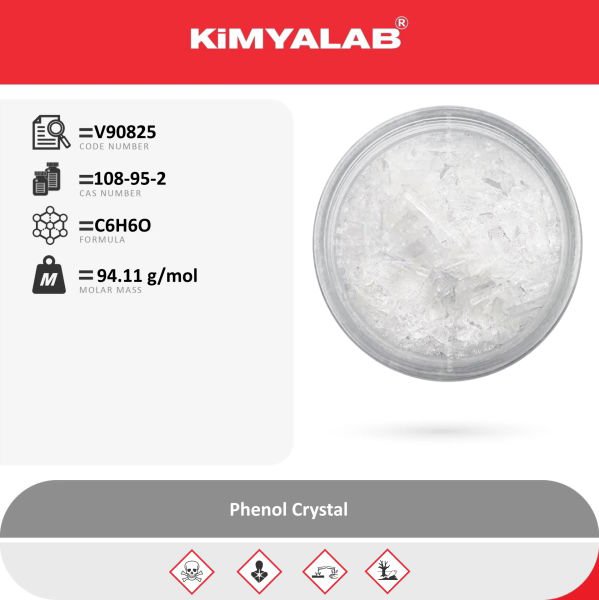 Kimyalab Fenol Kristal 250g - Phenol Crystal