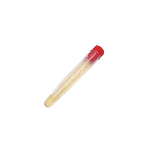 Plastik Test Tüpü Kapaklı 16x100mm - P.S Tüp 10ml Dibi Konik 250Adet
