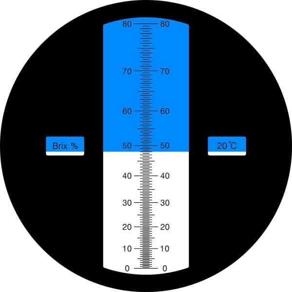 ATC BX80 Refraktometre 0-80Brix - Meyve Suyu Reçel Gıda İçin