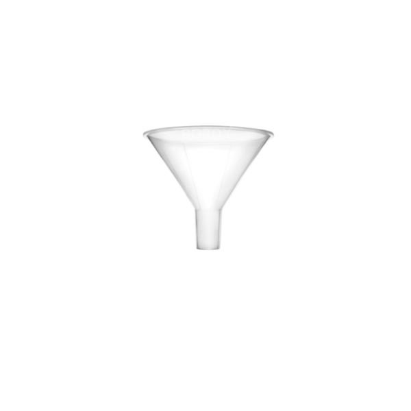 Borox Plastik Toz Huni 65mm - Laboratuvar Hunisi - Paralel Gövde