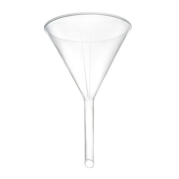 Borox Plastik Analitik Huni 50mm - Laboratuvar Hunisi - PP Huni