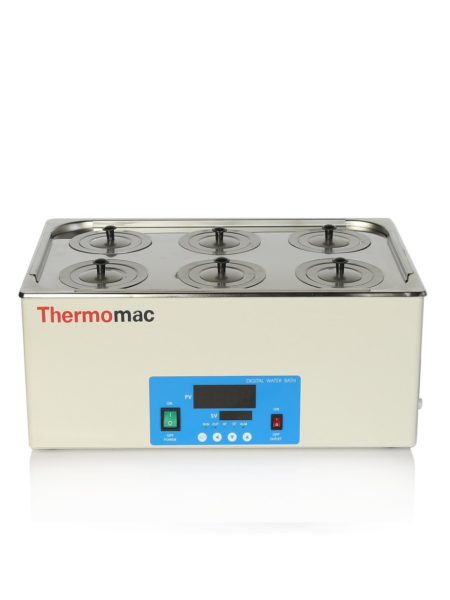 Thermomac WB22 Su Banyosu 22L 6 Hazneli Kapaklı - Water Bath