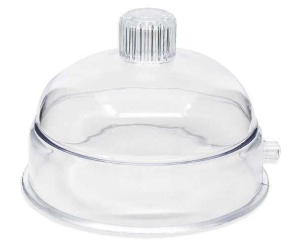 Borox Plastik Vakumlu Desikatör 200mm - Desikatör Kapağı Disk Dahil