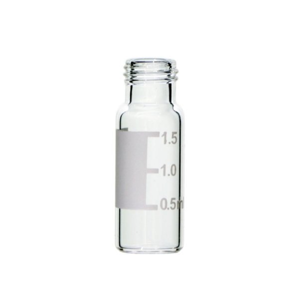 Borox Cam Vial Vida Kapaklı ND9 - Şeffaf 2ml - 100 Adet/Paket