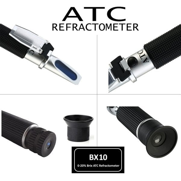 ATC BX10 Düşük Konsantre Refraktometre - 0-10Bx - Meyve Suyu