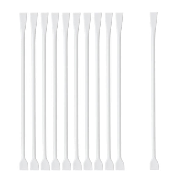 Plastik Baget Çubuk 250mm - Laboratuvar Karıştırma Çubuğu 10 Adet-paket