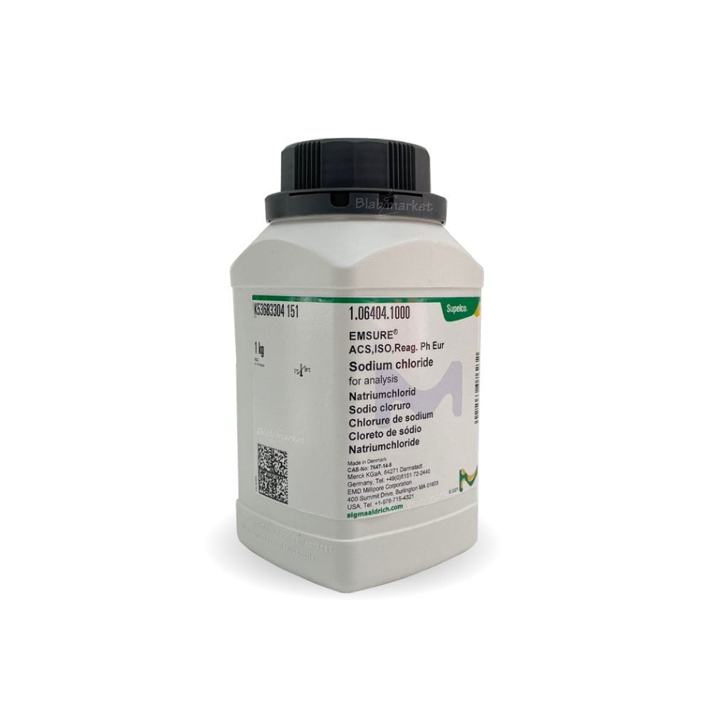 Merck 106404 Sodyum Klorür 1Kg -Sodium Chloride For Analysis