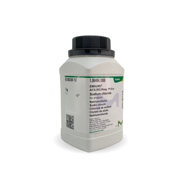 Merck 106404 Sodyum Klorür 1Kg -Sodium Chloride For Analysis