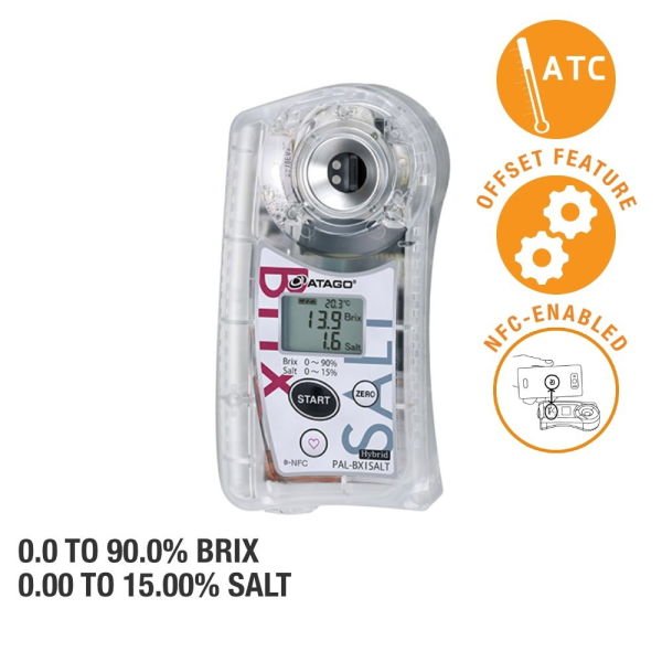 Atago 4921 PAL-BX|SALT Dijital Brix - Tuzluluk Refraktometre
