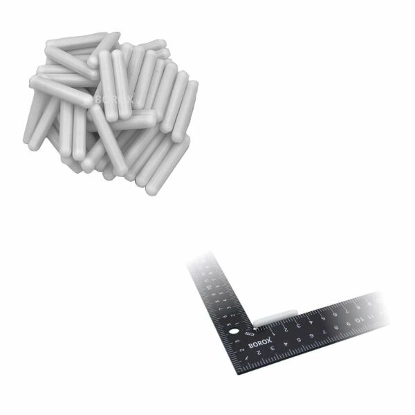 Manyetik Balık 6x35 mm - Teflon Karıştırıcı Balık Silindirik - 50 Adet Toptan