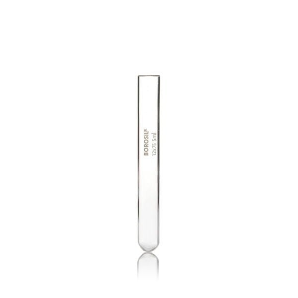 Borosil Cam Deney Tüpü 12x75 mm - Test Tüpü 10 Adet-Paket