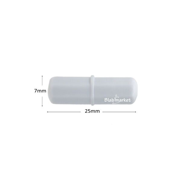 Manyetik Balık 7x25 mm - Teflon Karıştırıcı Balık Halkalı - 50 Adet Toptan