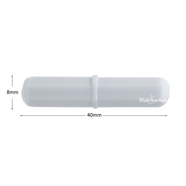 Manyetik Balık 8x40 mm - Teflon Karıştırıcı Balık Halkalı- 50 Adet Toptan