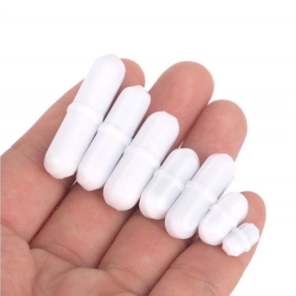 Manyetik Balık 8x40 mm - Teflon Karıştırıcı Balık Halkalı- 50 Adet Toptan