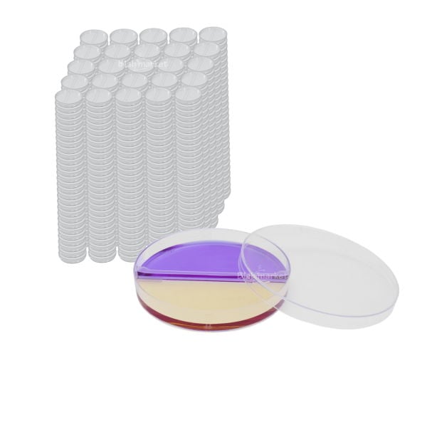 Petri Kabı 90x15mm İki Bölmeli Steril - Petri Kutusu 450Adet
