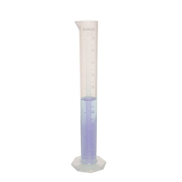 Borox Plastik Mezür 100 ml - Uzun form Kabartma Skala