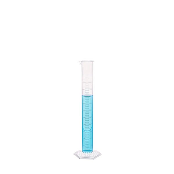 Borox Plastik Mezür 100 ml - Uzun form Kabartma Skala