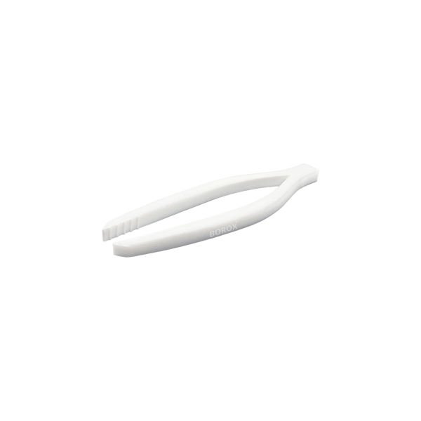 Borox Penset 15 cm Teflon - Düz Uçlu İçi Tırtıklı - Laboratuvar PTFE Cımbız