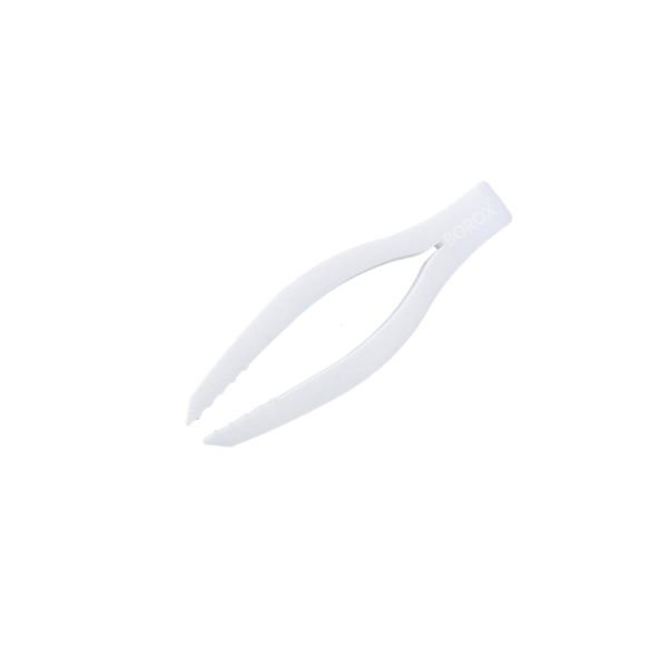 Borox Penset 15 cm Teflon - Düz Uçlu İçi Tırtıklı - Laboratuvar PTFE Cımbız