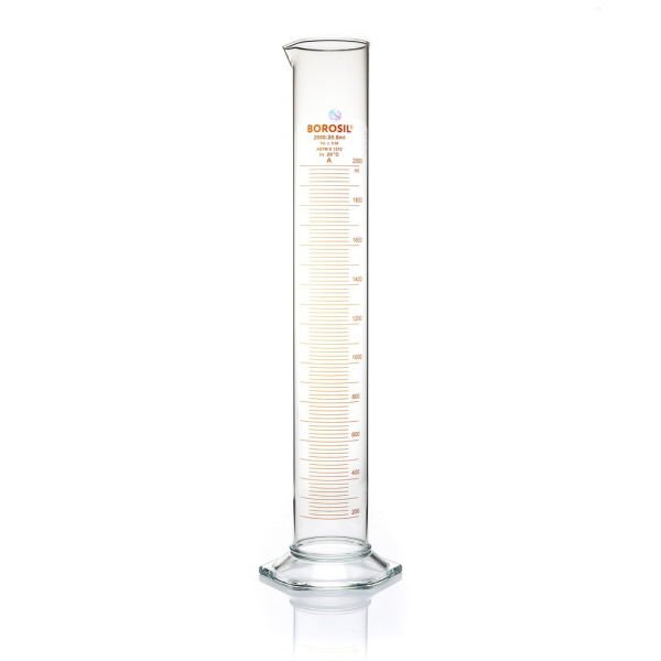 Borosil Cam Mezür 2000 ml - Dereceli Silindir Sertifikalı
