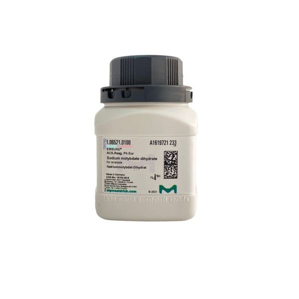 Sodyum Molibdat Dihidrat 100 g- Sodium Molybdate Dihydrate Gr For Analysis Merck 106521.0100