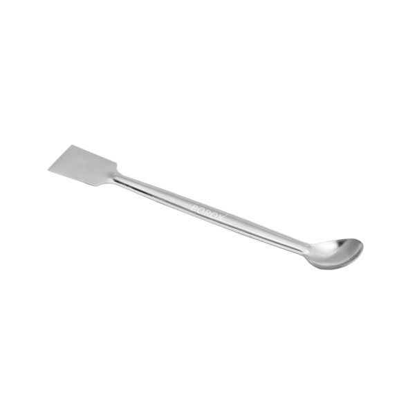 Borox Metal Spatül Kaşıklı İnce 15cm - Öğrenci Spatula 5Adet